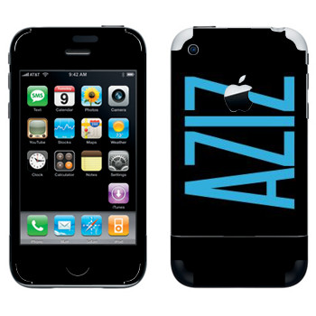   «Aziz»   Apple iPhone 2G