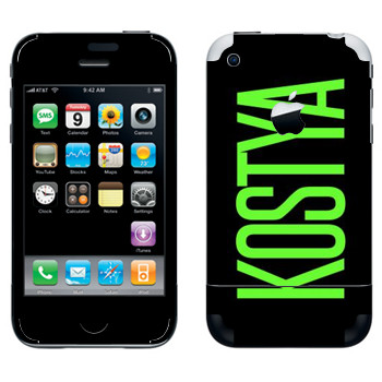   «Kostya»   Apple iPhone 2G