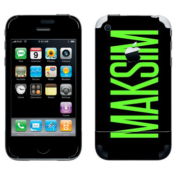   «Maksim»   Apple iPhone 2G