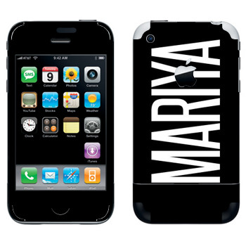   «Mariya»   Apple iPhone 2G