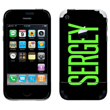   «Sergey»   Apple iPhone 2G