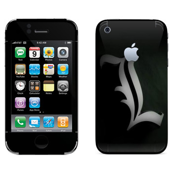   «Death Note - L»   Apple iPhone 3G