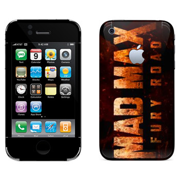  «Mad Max: Fury Road logo»   Apple iPhone 3G