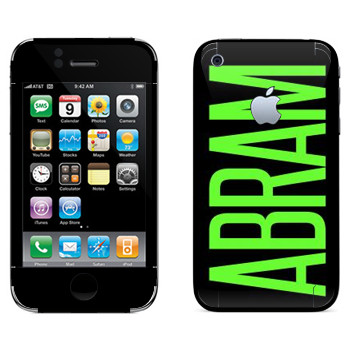   «Abram»   Apple iPhone 3G