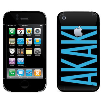   «Akaki»   Apple iPhone 3G
