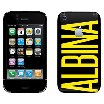   «Albina»   Apple iPhone 3G