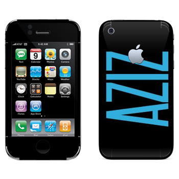   «Aziz»   Apple iPhone 3G