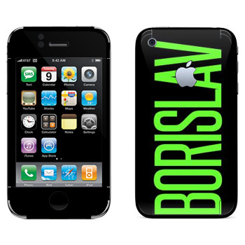   «Borislav»   Apple iPhone 3G