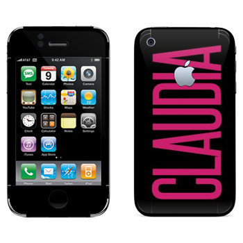   «Claudia»   Apple iPhone 3G