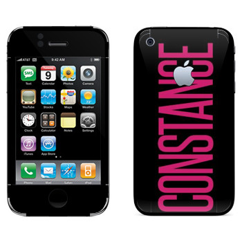   «Constance»   Apple iPhone 3G