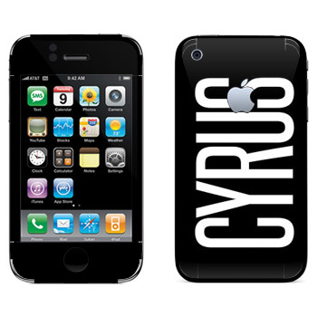   «Cyrus»   Apple iPhone 3G