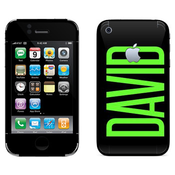   «David»   Apple iPhone 3G