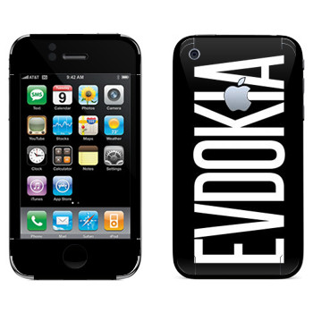   «Evdokia»   Apple iPhone 3G