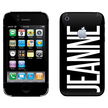   «Jeanne»   Apple iPhone 3G