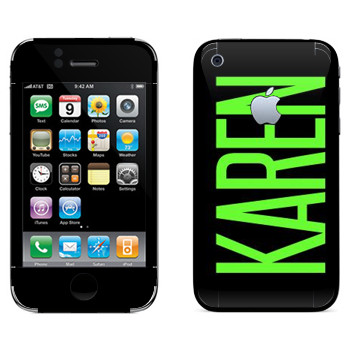   «Karen»   Apple iPhone 3G