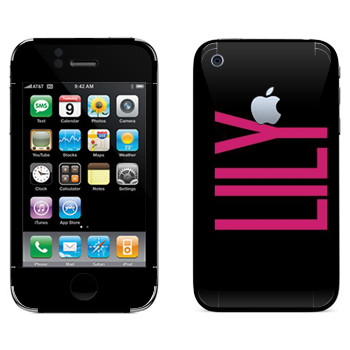   «Lily»   Apple iPhone 3G