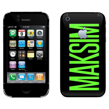   «Maksim»   Apple iPhone 3G