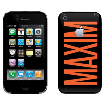   «Maxim»   Apple iPhone 3G
