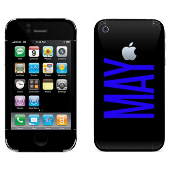   «May»   Apple iPhone 3G