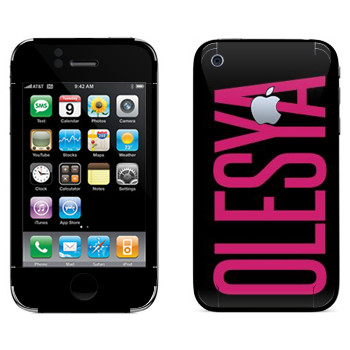   «Olesya»   Apple iPhone 3G