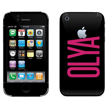   «Olya»   Apple iPhone 3G