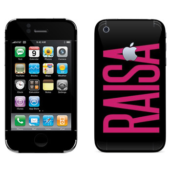   «Raisa»   Apple iPhone 3G