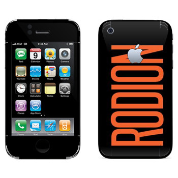   «Rodion»   Apple iPhone 3G