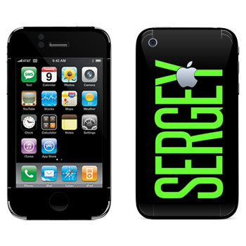   «Sergey»   Apple iPhone 3G