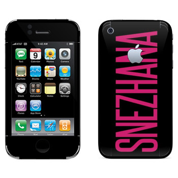   «Snezhana»   Apple iPhone 3G