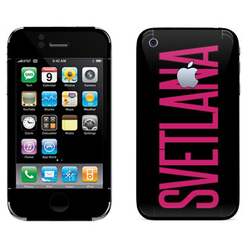  «Svetlana»   Apple iPhone 3G