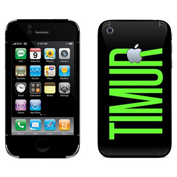   «Timur»   Apple iPhone 3G