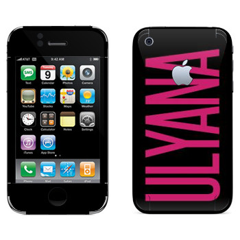   «Ulyana»   Apple iPhone 3G