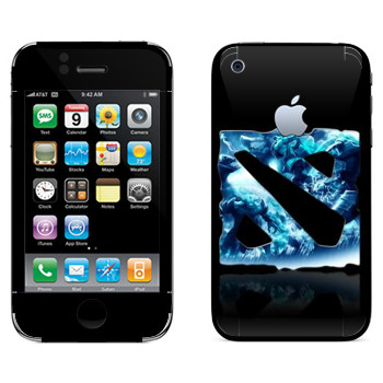   «Dota logo blue»   Apple iPhone 3GS