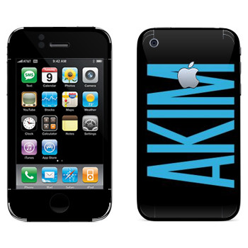   «Akim»   Apple iPhone 3GS