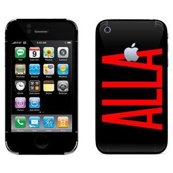   «Alla»   Apple iPhone 3GS