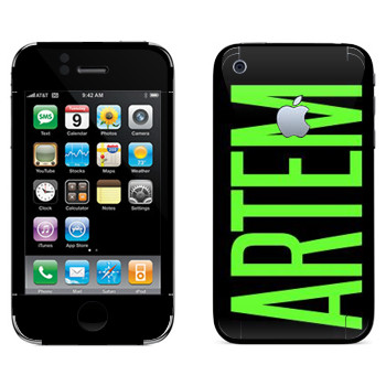   «Artem»   Apple iPhone 3GS