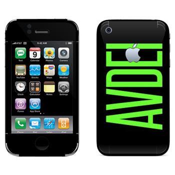   «Avdei»   Apple iPhone 3GS