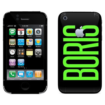   «Boris»   Apple iPhone 3GS