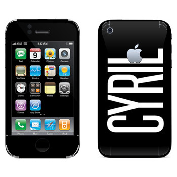   «Cyril»   Apple iPhone 3GS
