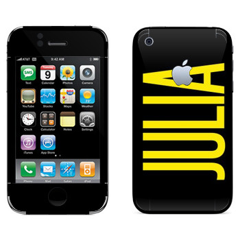   «Julia»   Apple iPhone 3GS