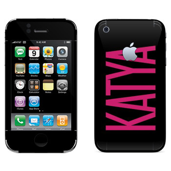   «Katya»   Apple iPhone 3GS