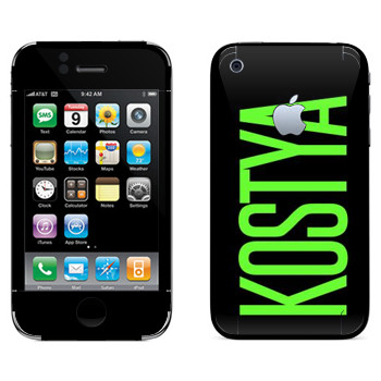   «Kostya»   Apple iPhone 3GS