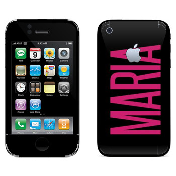   «Maria»   Apple iPhone 3GS