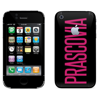   «Prascovia»   Apple iPhone 3GS