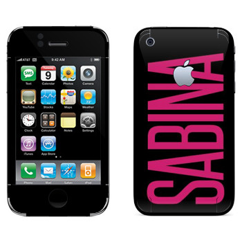   «Sabina»   Apple iPhone 3GS
