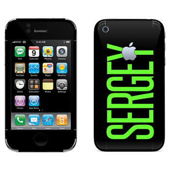   «Sergey»   Apple iPhone 3GS