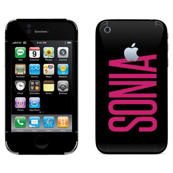   «Sonia»   Apple iPhone 3GS