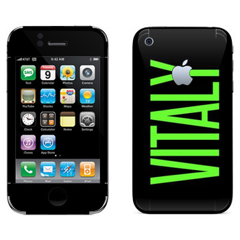   «Vitaly»   Apple iPhone 3GS