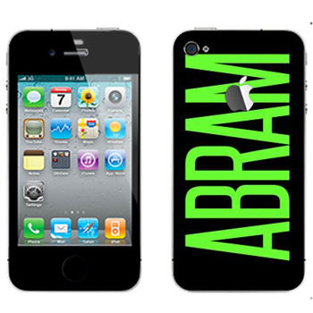   «Abram»   Apple iPhone 4