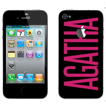   «Agatha»   Apple iPhone 4